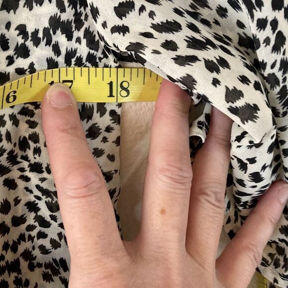 Cooper Street Serena Tie Sleeve Top Size 4‎ (J16) - Picture 7 of 8